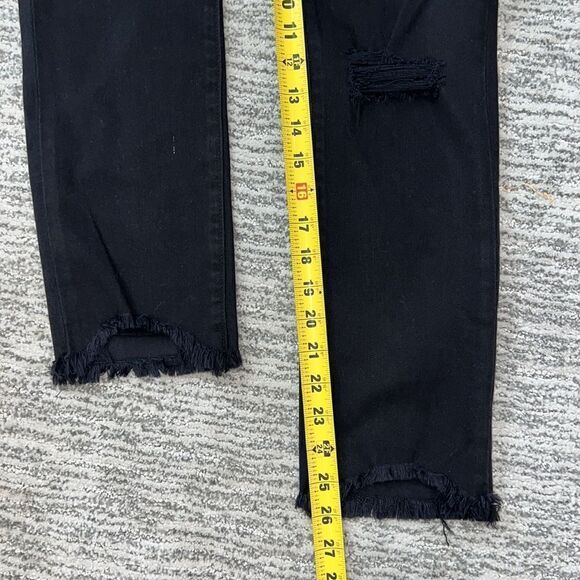 NWT LEVIS PREMIUM 724 HIGH-RISE STRAIGHT
CROPPED Sz 24 Black - Picture 12 of 16